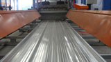 Wall panel roll forming machine