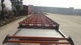 Steel metal roll forming machine